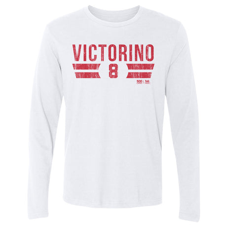 Shane Victorino Men's Long Sleeve T-Shirt | 500 LEVEL