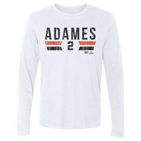 Willy Adames Men's Long Sleeve T-Shirt | 500 LEVEL