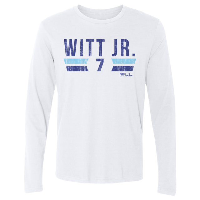 Bobby Witt Jr. Men's Long Sleeve T-Shirt | 500 LEVEL