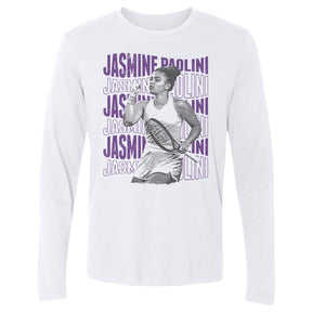 Jasmine Paolini Men's Long Sleeve T-Shirt | 500 LEVEL