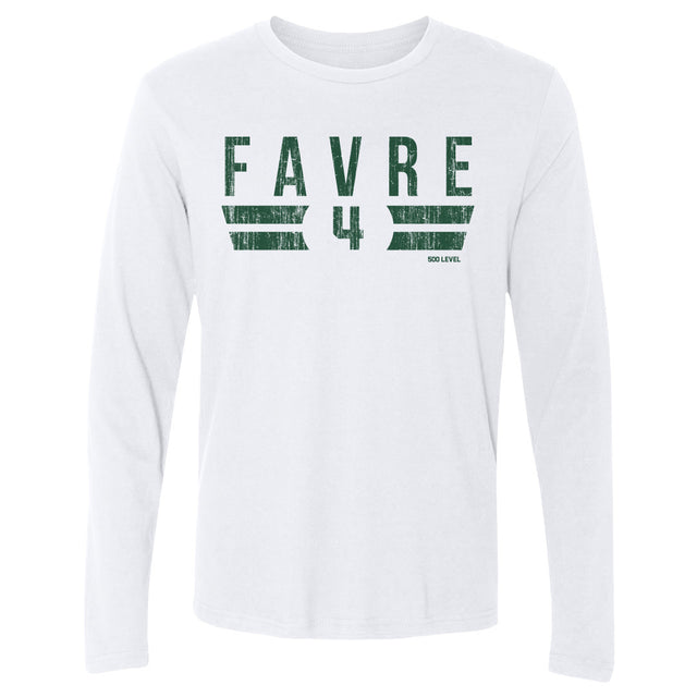 Brett Favre Men's Long Sleeve T-Shirt | 500 LEVEL
