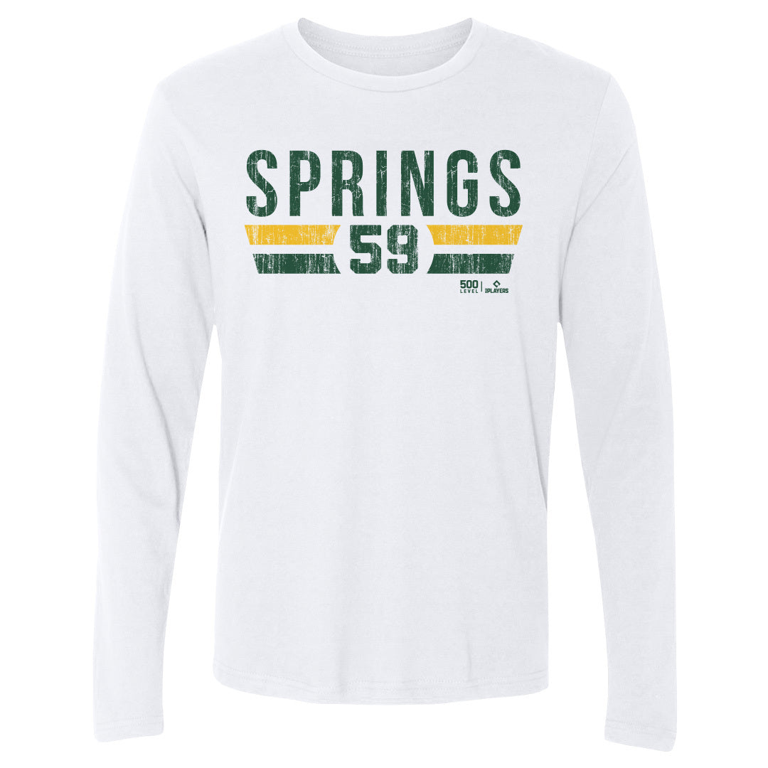 Jeffrey Springs Men's Long Sleeve T-Shirt | 500 LEVEL