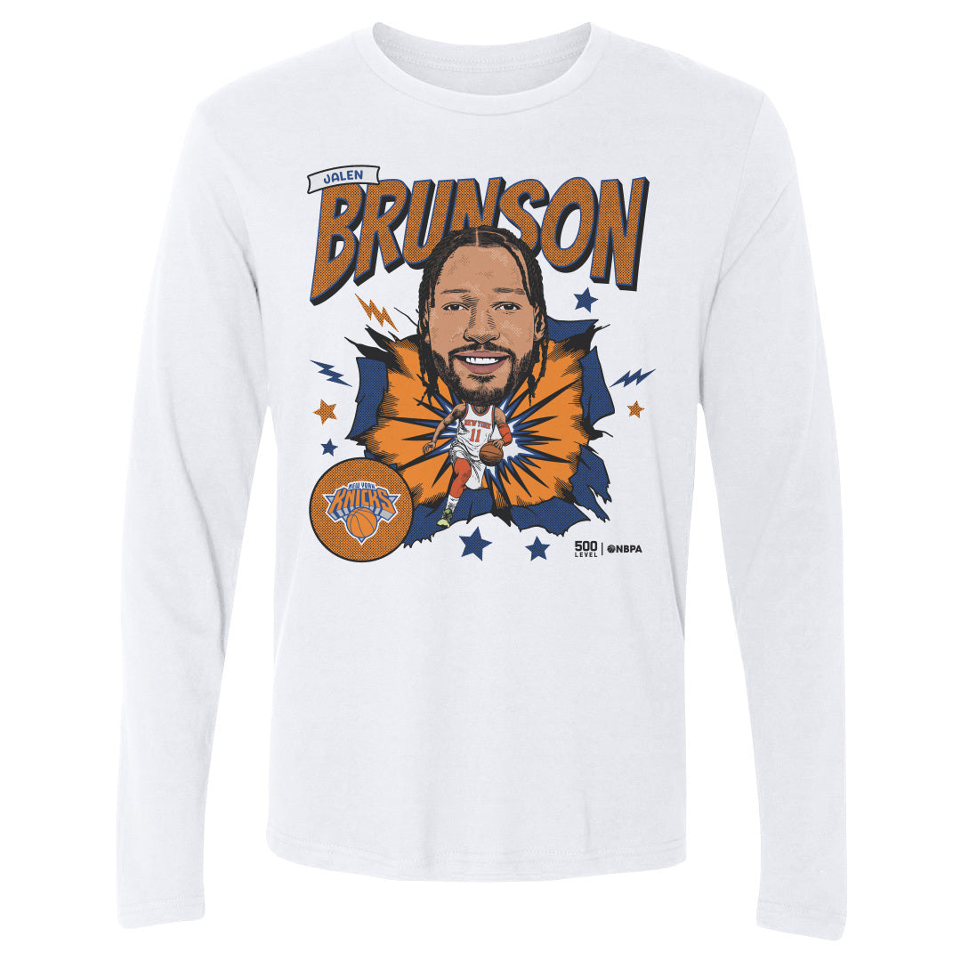 Jalen Brunson Men's Long Sleeve T-Shirt | 500 LEVEL