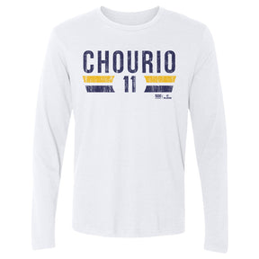 Jackson Chourio Men's Long Sleeve T-Shirt | 500 LEVEL