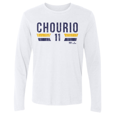Jackson Chourio Men's Long Sleeve T-Shirt | 500 LEVEL