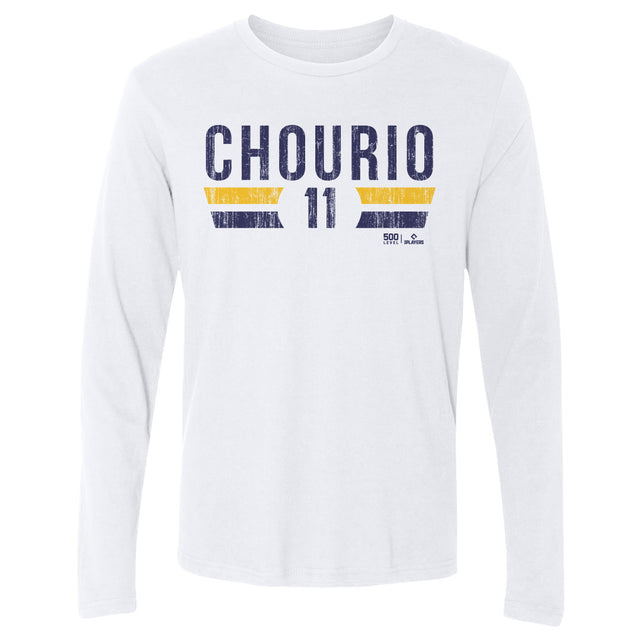 Jackson Chourio Men's Long Sleeve T-Shirt | 500 LEVEL