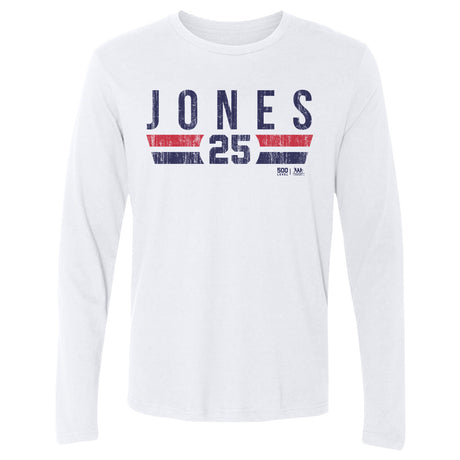 Andruw Jones Men's Long Sleeve T-Shirt | 500 LEVEL