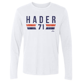 Josh Hader Men's Long Sleeve T-Shirt | 500 LEVEL