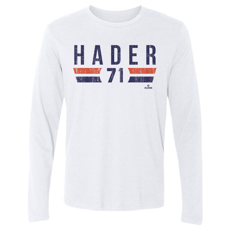Josh Hader Men's Long Sleeve T-Shirt | 500 LEVEL