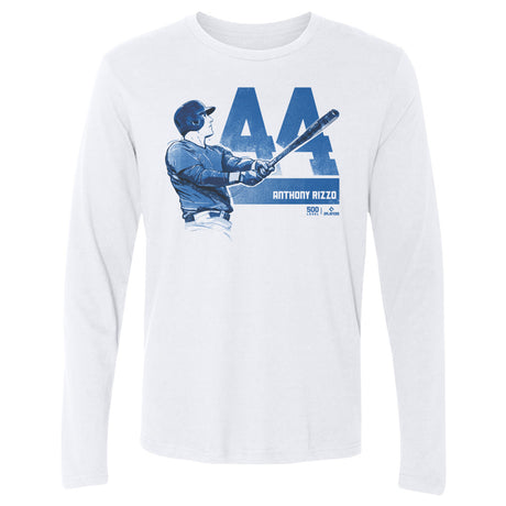 Anthony Rizzo Men's Long Sleeve T-Shirt | 500 LEVEL