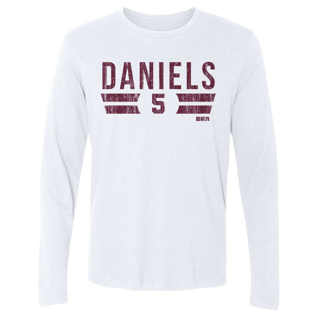 Jayden Daniels Men's Long Sleeve T-Shirt | 500 LEVEL
