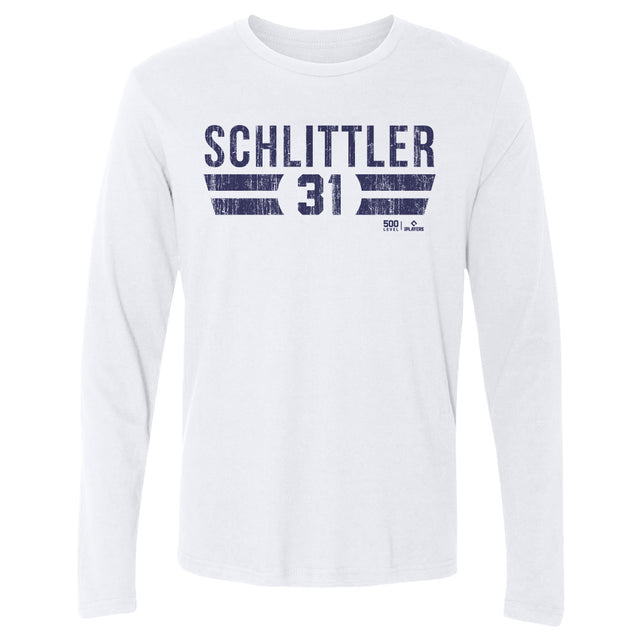 Cam Schlittler Men's Long Sleeve T-Shirt | 500 LEVEL