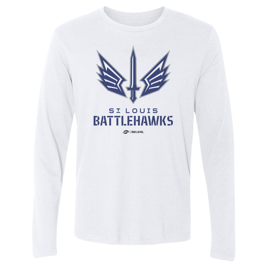 St. Louis Battlehawks Men's Long Sleeve T-Shirt | 500 LEVEL