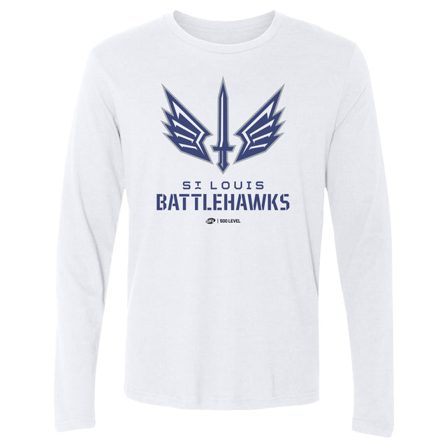 St. Louis Battlehawks Men's Long Sleeve T-Shirt | 500 LEVEL