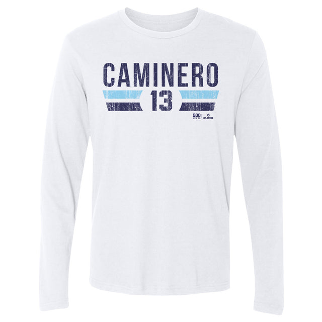 Junior Caminero Men's Long Sleeve T-Shirt | 500 LEVEL