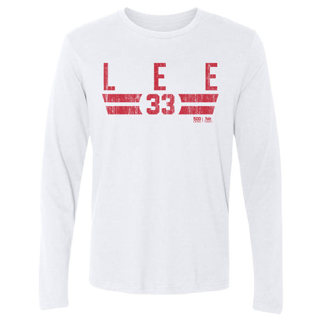 Cliff Lee Men's Long Sleeve T-Shirt | 500 LEVEL