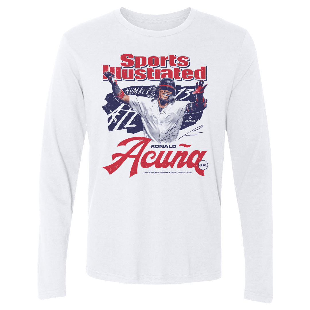 Ronald Acuna Jr. Men's Long Sleeve T-Shirt | 500 LEVEL