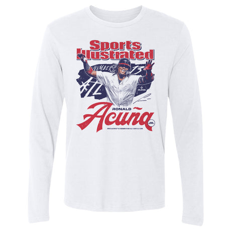 Ronald Acuna Jr. Men's Long Sleeve T-Shirt | 500 LEVEL