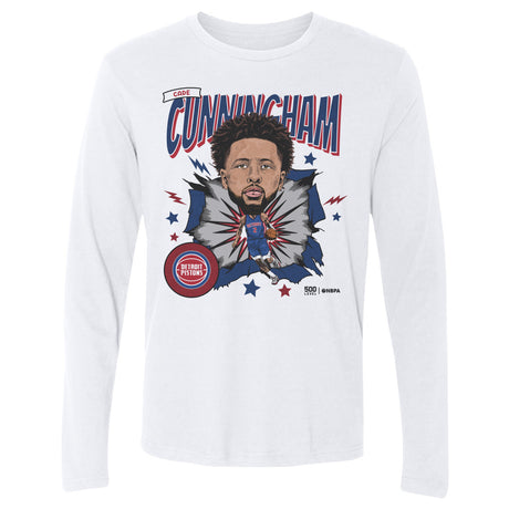 Cade Cunningham Men's Long Sleeve T-Shirt | 500 LEVEL