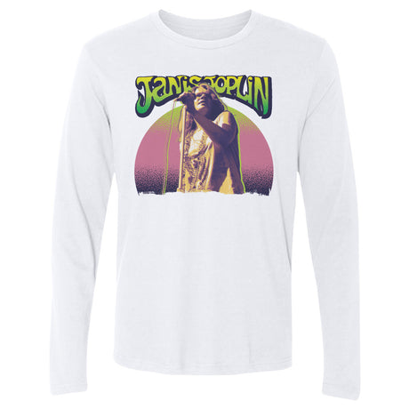 Janis Joplin Men's Long Sleeve T-Shirt | 500 LEVEL