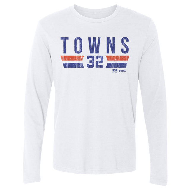 Karl-Anthony Towns Men's Long Sleeve T-Shirt | 500 LEVEL