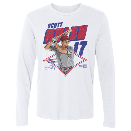 Scott Rolen Men's Long Sleeve T-Shirt | 500 LEVEL