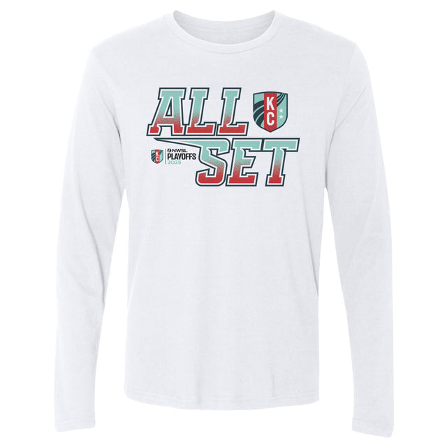 Kansas City Current Men's Long Sleeve T-Shirt | 500 LEVEL