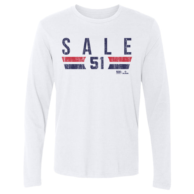 Chris Sale Men's Long Sleeve T-Shirt | 500 LEVEL