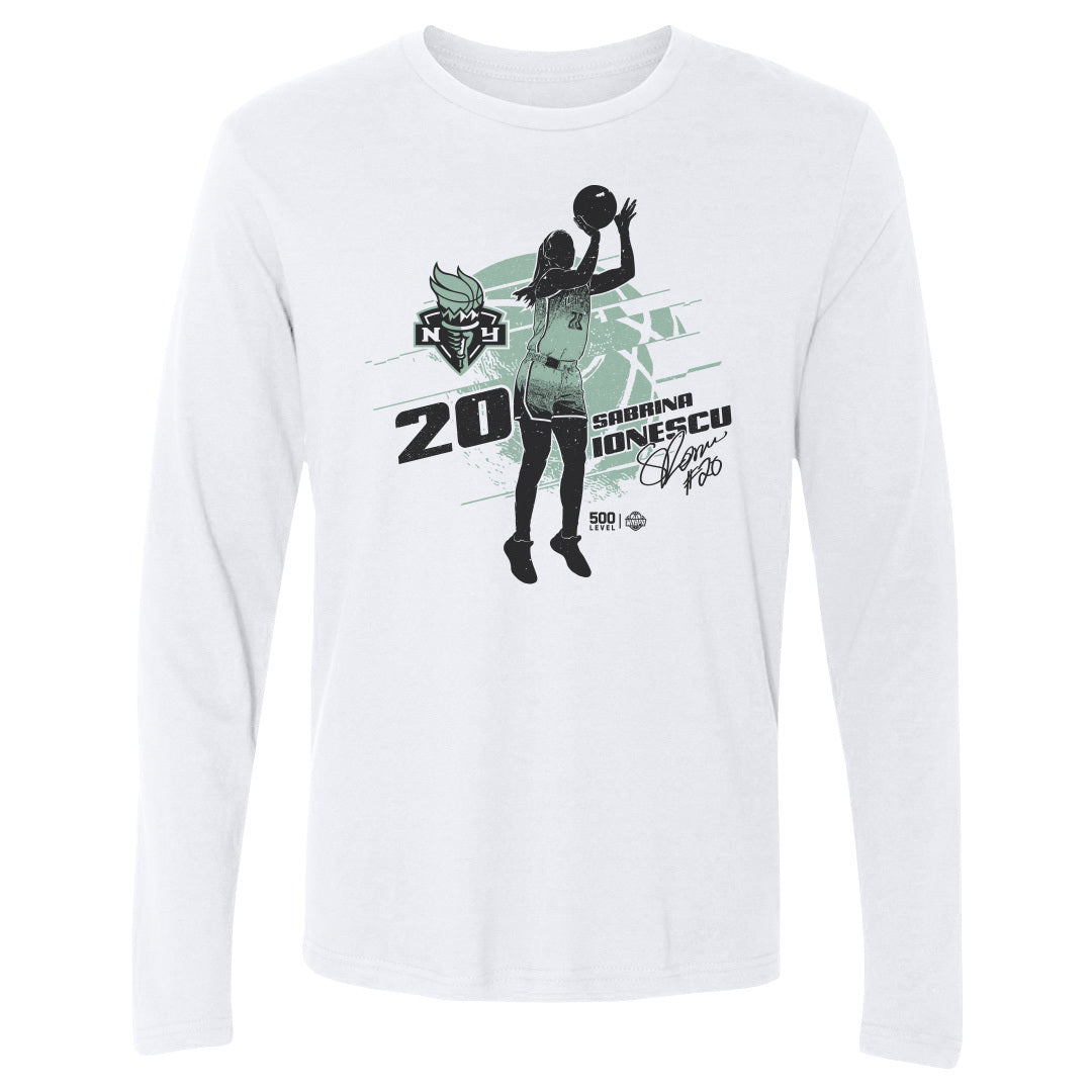 Sabrina Ionescu Men's Long Sleeve T-Shirt | 500 LEVEL