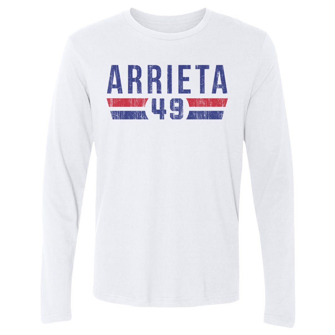 Jake Arrieta Men's Long Sleeve T-Shirt | 500 LEVEL