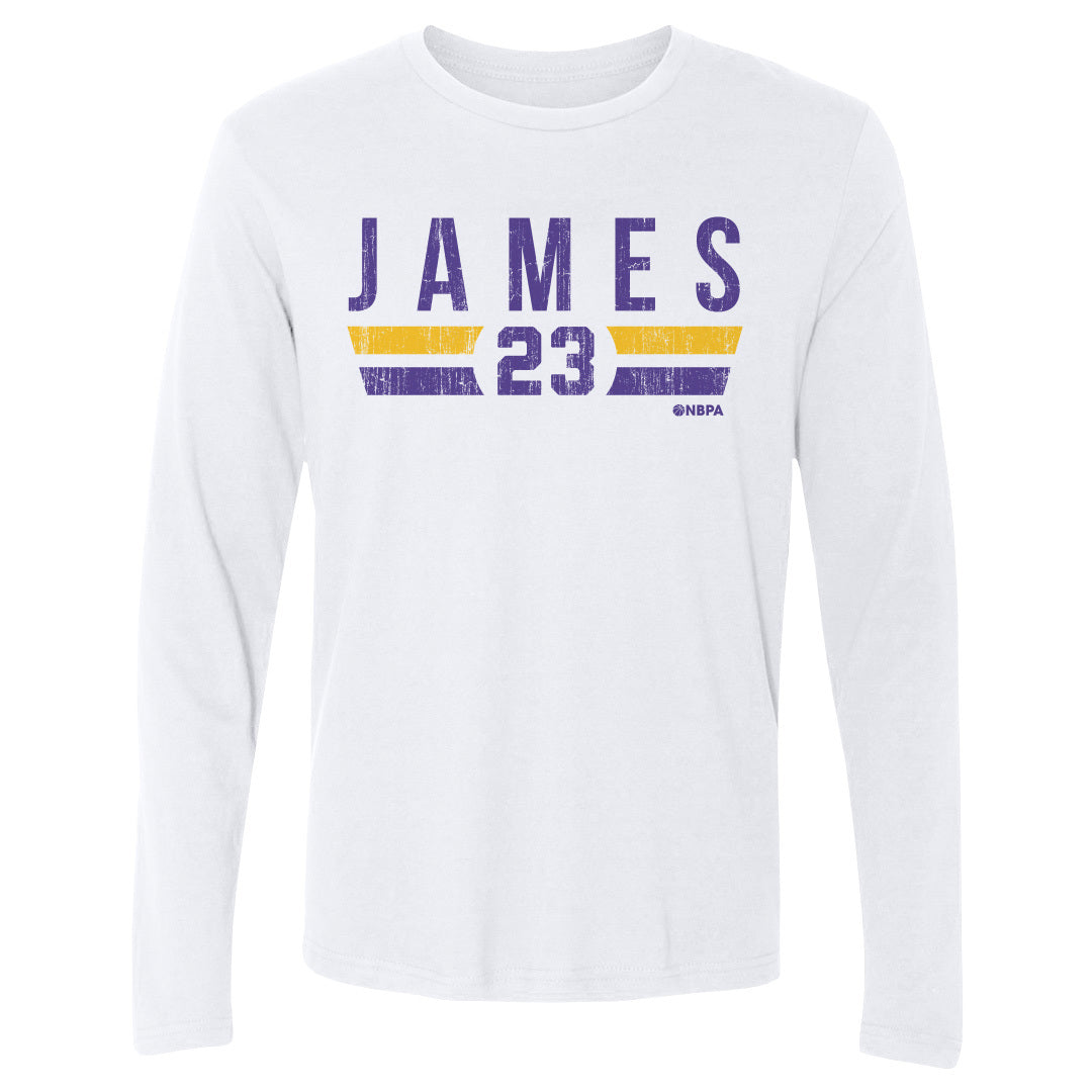 LeBron James Men's Long Sleeve T-Shirt | 500 LEVEL