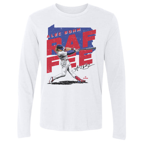 Alec Bohm Men's Long Sleeve T-Shirt | 500 LEVEL