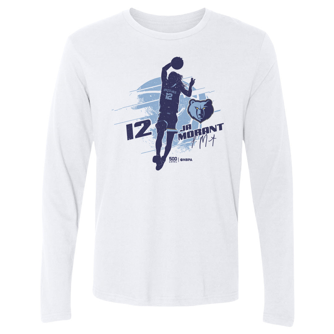 Ja Morant Men's Long Sleeve T-Shirt | 500 LEVEL