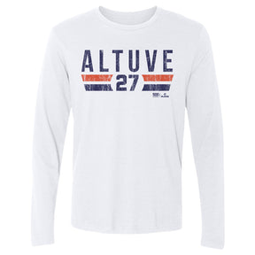 Jose Altuve Men's Long Sleeve T-Shirt | 500 LEVEL