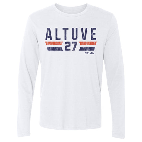 Jose Altuve Men's Long Sleeve T-Shirt | 500 LEVEL