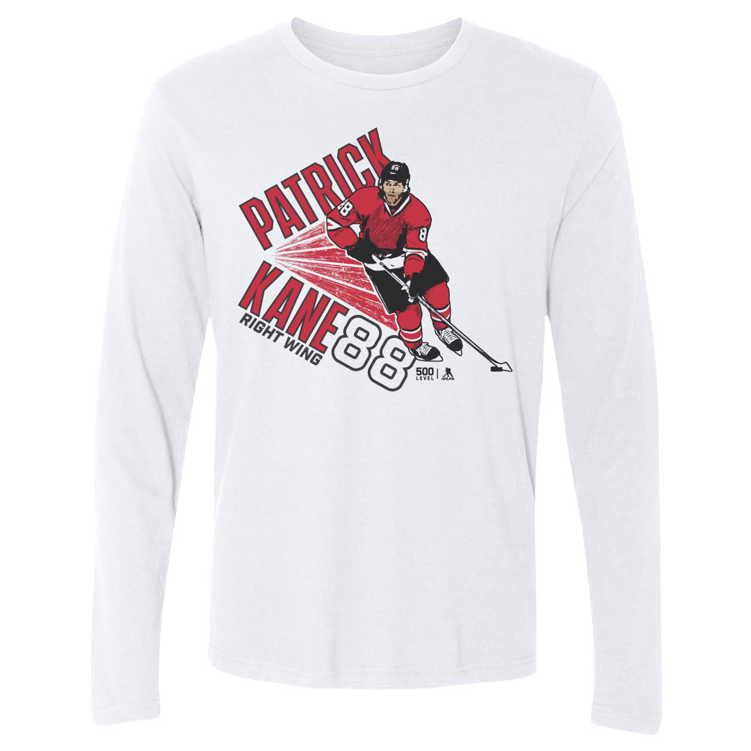 Patrick Kane Men's Long Sleeve T-Shirt | 500 LEVEL