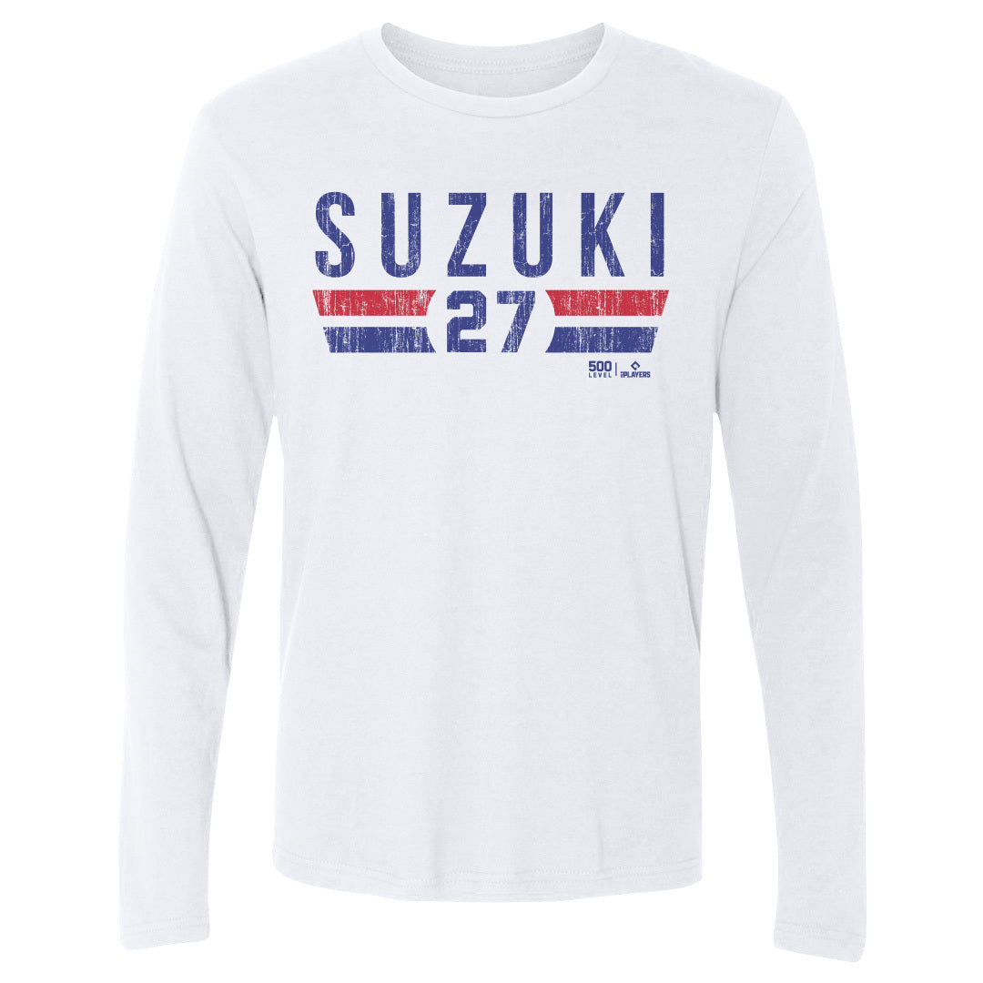 Seiya Suzuki Men's Long Sleeve T-Shirt | 500 LEVEL