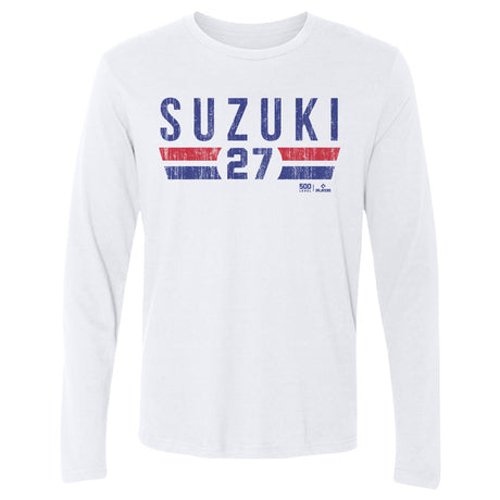 Seiya Suzuki Men's Long Sleeve T-Shirt | 500 LEVEL