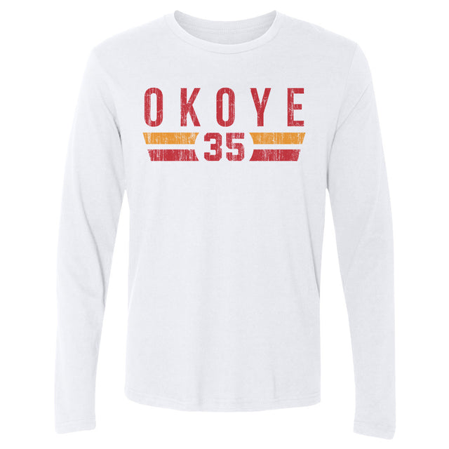 Christian Okoye Men's Long Sleeve T-Shirt | 500 LEVEL
