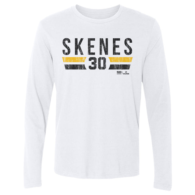 Paul Skenes Men's Long Sleeve T-Shirt | 500 LEVEL