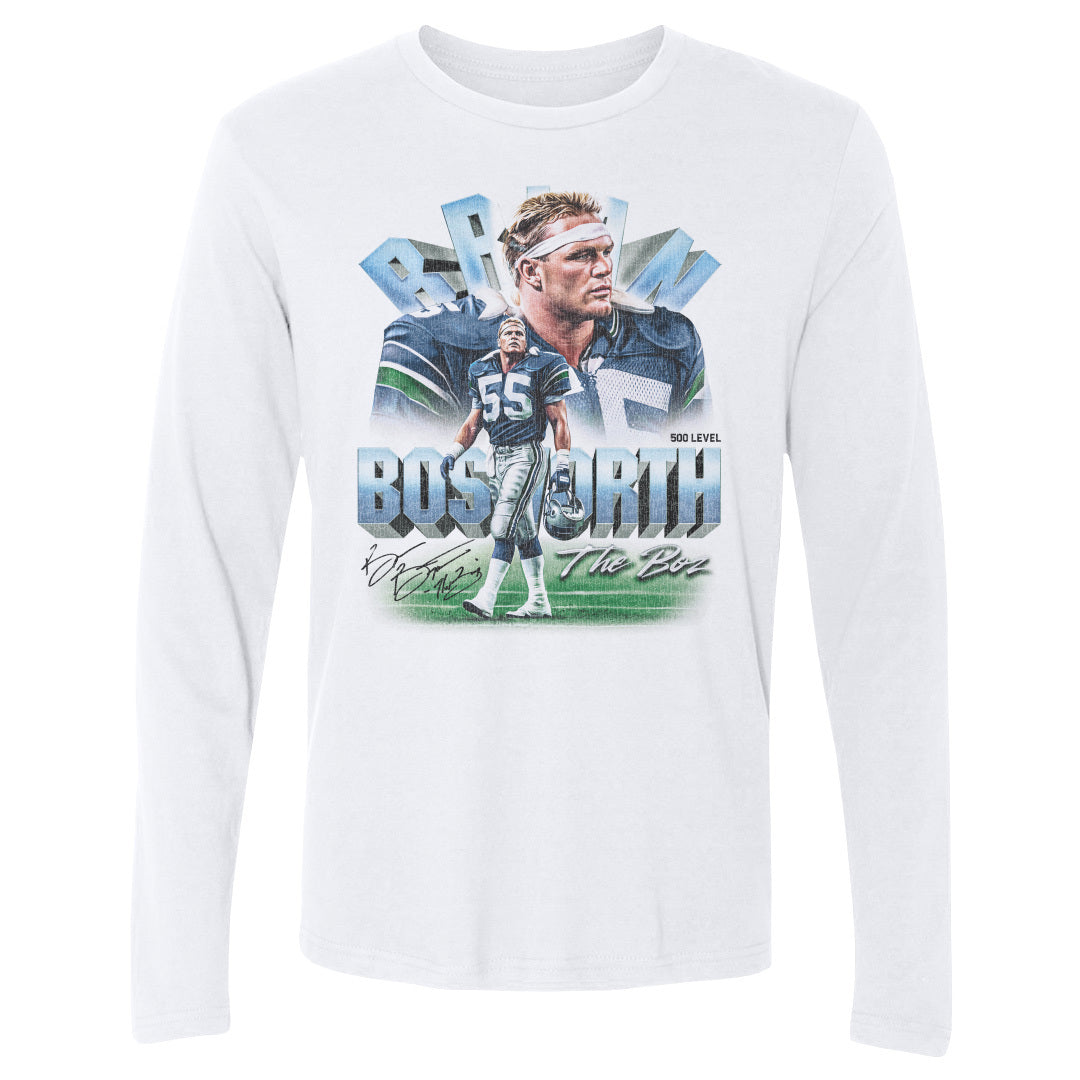 Brian Bosworth Men's Long Sleeve T-Shirt | 500 LEVEL
