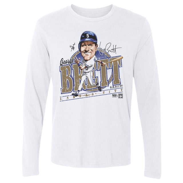 George Brett Men's Long Sleeve T-Shirt | 500 LEVEL