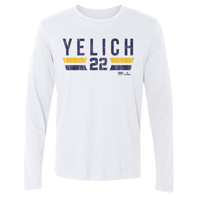 Christian Yelich Men's Long Sleeve T-Shirt | 500 LEVEL