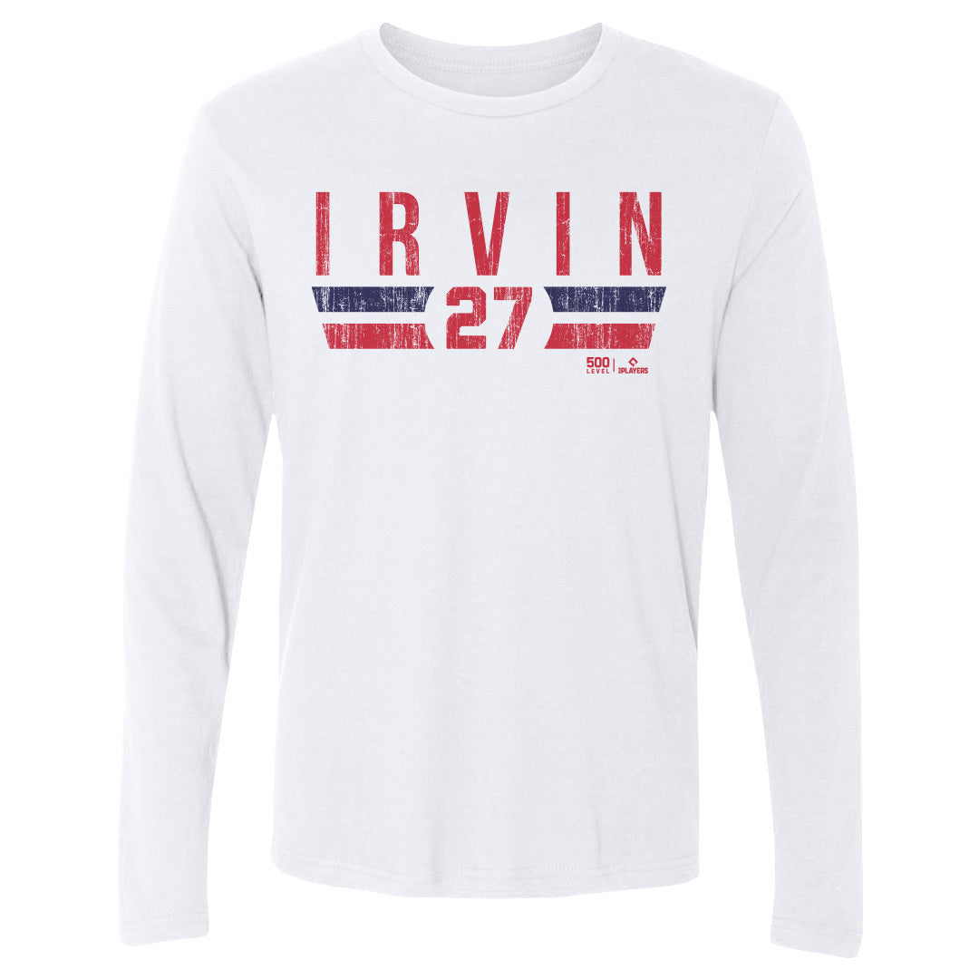 Jake Irvin Men's Long Sleeve T-Shirt | 500 LEVEL