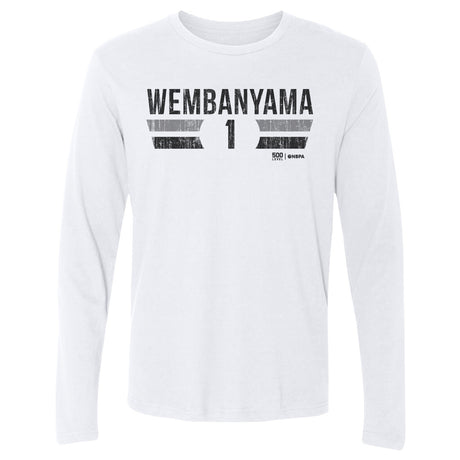 Victor Wembanyama Men's Long Sleeve T-Shirt | 500 LEVEL