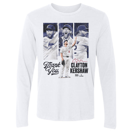 Clayton Kershaw Men's Long Sleeve T-Shirt | 500 LEVEL
