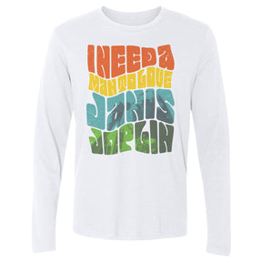Janis Joplin Men's Long Sleeve T-Shirt | 500 LEVEL