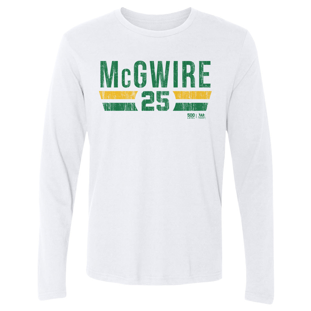 Mark McGwire Men's Long Sleeve T-Shirt | 500 LEVEL
