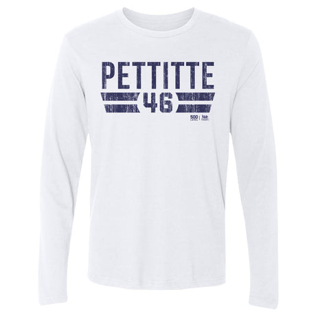 Andy Pettitte Men's Long Sleeve T-Shirt | 500 LEVEL