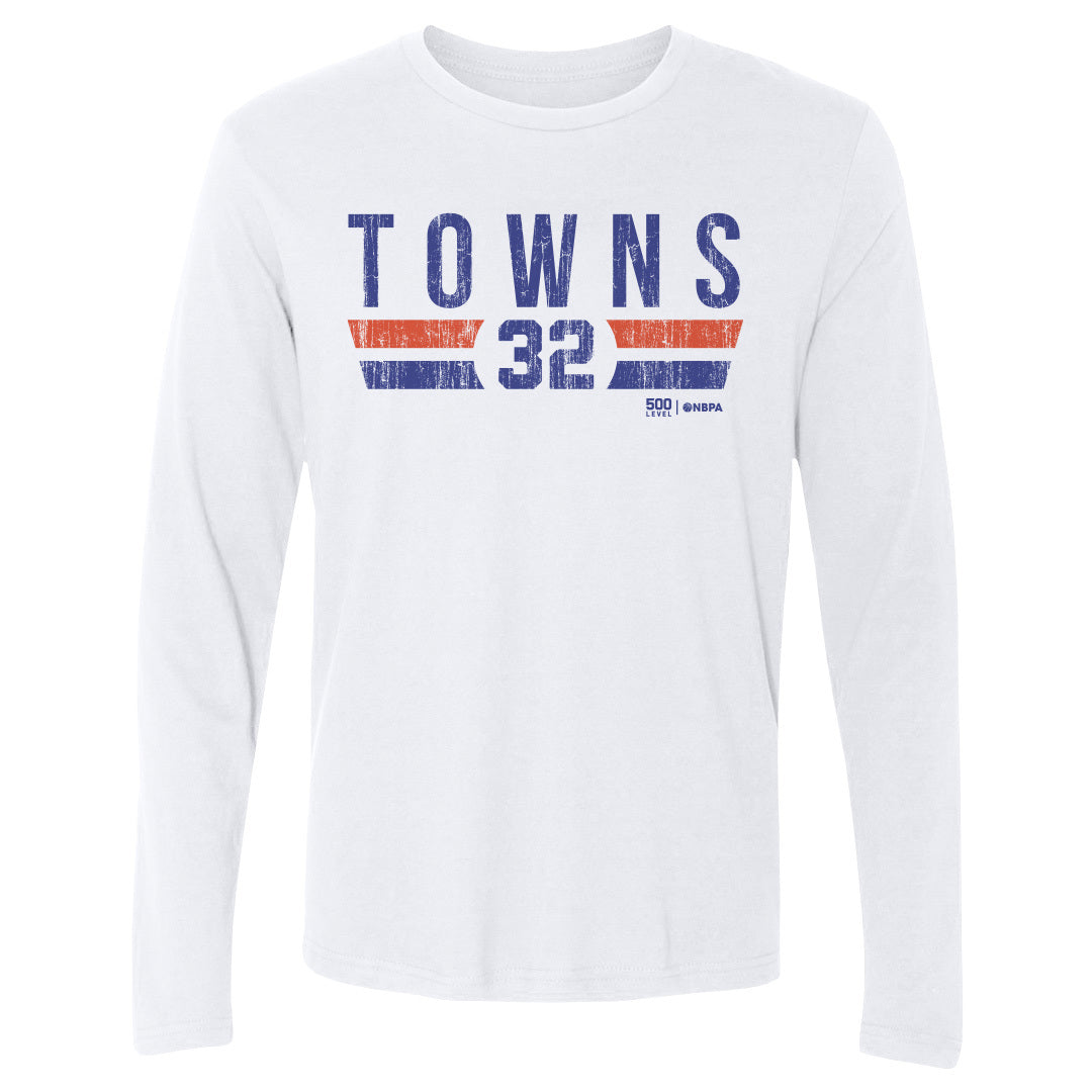 Karl-Anthony Towns Men's Long Sleeve T-Shirt | 500 LEVEL
